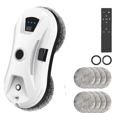 Zdjęcie produktu dla Robot do czyszczenia okien, spray ultradźwiękowy, duża moc ssania, wtyczka UE, UE-a