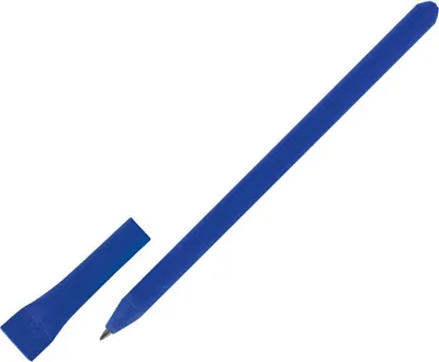 Produktbild von 10x Kugelschreiber aus Papier / Farbe: blau