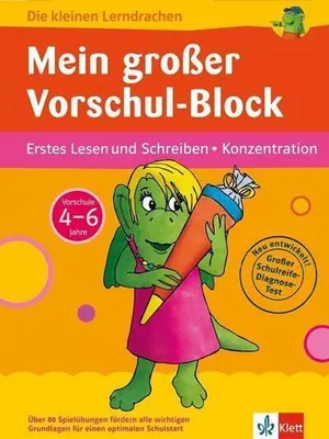 Produktbild von Mein großer Vorschul-Block (Vorschule 4-6 Jahre)