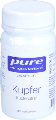 Produktbild von Pure Encapsulations Kupfer Kapseln, 60 St. Kapseln