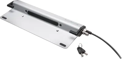 Produktbild von Kensington Laptop-Locking Station 2.0, MicroSaver 2.0, Schlüssel, Silber