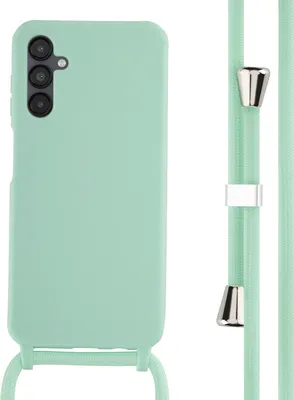 Produktbild von imoshion SilikonHülle mit Band Samsung Galaxy A14 (5G) - Mintgrün