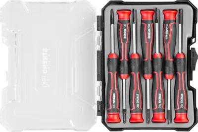 Immagine prodotto di Set di cacciaviti Strend Pro Premium ComfortGrip DL131, 7 pezzi