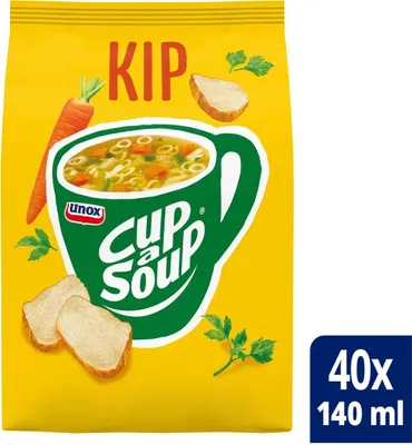 Produktbild von Unox Cup-a-Soup Maschinenbeutel Huhn 404 Gramm
