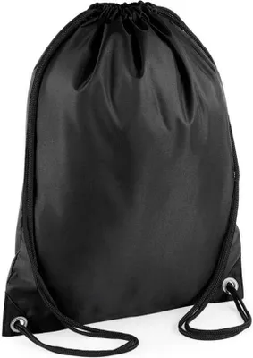 Produktbild von Bagbase - Turnbeutel "Budget" PC5760 (Einheitsgröße) (Schwarz)