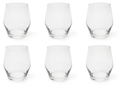 6 Weingläser transparent 370 ml spülmaschinengeeignet