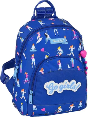 Image de Safta Blackfit8 Go Girls sac à dos bleu bleu One Size