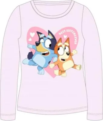 Produktbild von Langarm-Shirt für Mädchen | Bluey | Blau oder Rosa | rosa,92