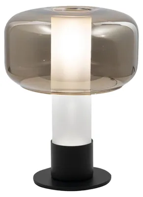 Image de Lampe De Table Flick Gold, Structure En Métal Et Verre Borosilicate, Variateur Tactile, Douille E14 15 W, Indice De Protection Ip20 - Flick