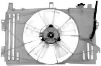 Produktbild von VAN WEZEL 5392746 Lüfter Motorkühlung Kühlerlüfter für TOYOTA COROLLA (ZZE12, NDE12, ZDE12) Wasserkühler