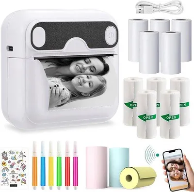 Produktbild von Mini Fotoprinter Starterpack in Pouch