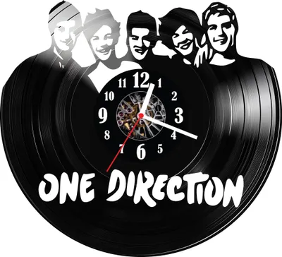 Zdjęcie produktu dla Zegar ścienny z płyty winylowej One Direction 1572.14