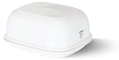 Butterdose 2-teilig, Porzellan, handgefertigt, weiß, 14,4 x 12 x 6,7 cm
