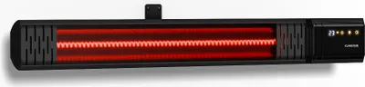 Produktbild von Klarstein Infrarot Wandheizung 2000W – Wandmontage, IP65, 9 Stufen, App & Fernbedienung, Timer, Aluminium, Elektroheizung für 15 m², WLAN, leise, elektrische Wandheizung