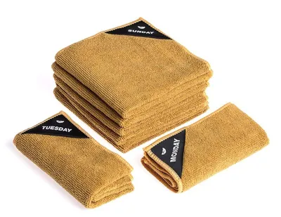 Produktbild von Klud Geschirrtücher Curry 30 x 30 - 7 Stücke