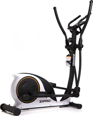 Image de Zipro Hulk Vélo elliptique magnétique pour la maison jusqu'à 150 kg - 8 niveaux de résistance Vélo elliptique avec ordinateur mesure le pouls