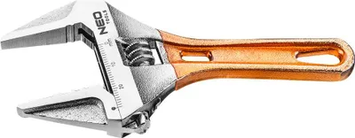 Obrázek produktu pro NEO TOOLS Krátký nastavitelný klíč 156 mm, rozsah 0-43 mm