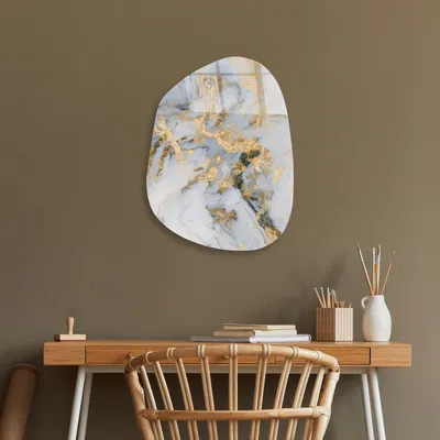 Produktbild von Wallity, UV-1108 - 35 x 50, Dekorative Malerei aus gehärtetem Glas, Mehrfarbig, 100 % gehärtetes Glas, 35 x 50 cm