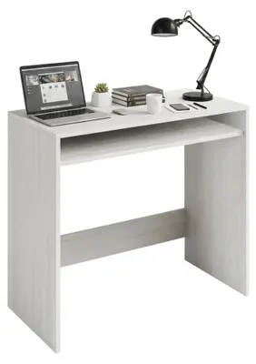 Produktbild von Schreibtisch - Weiß Holz 43x79x78h cm
