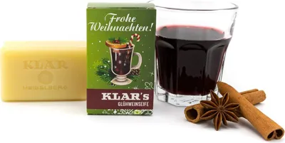 Produktbild von Klar's Weihnachtsseife Glühwein (palmölfrei) 11214