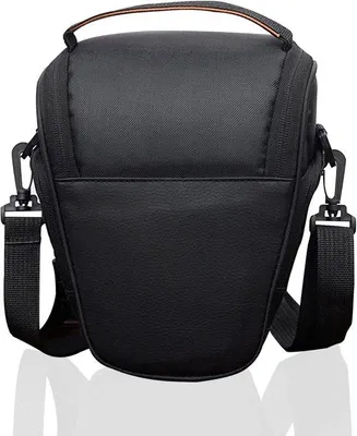 Produktbild von Reisezubehör für DSLR Kameras, kleine schmale Tasche, tragbar, schwarz