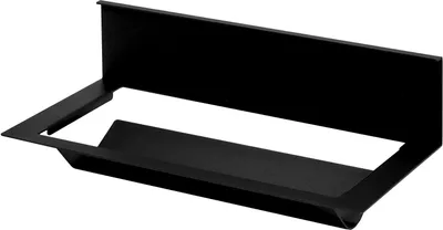 Produktbild von Kesseböhmer Linero MosaiQ EasyLine Papierrollenhalter schwarz 350 mm zum Einhängen