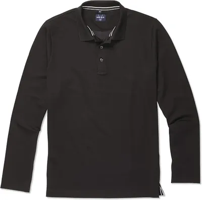 Immagine prodotto di Marvelis - Polo da uomo a maniche lunghe, (641084), taglia: M, colore: nero (68)