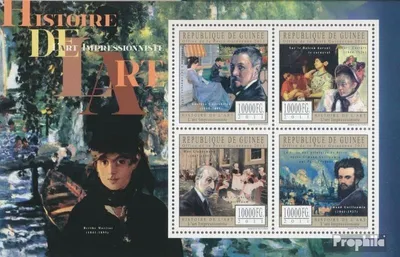 Produktbild von Briefmarken Guinea 2011 Mi 8810-8813 Kleinbogen (kompl. Ausgabe) postfrisch Impressionismus