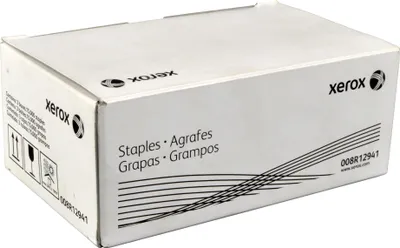 Produktbild von Xerox Nachfüll-Heftklammern für Advanced & Professional Finisher & Offline-Hefter, 15000 Heftklammern, Xerox, Befestigung, Metall, Schwarz, Transparent, Laser
