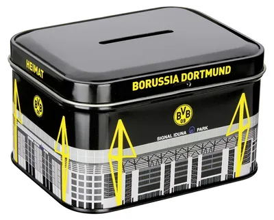 Immagine prodotto di BVB 16701400 - Salvadanaio in metallo da stadio 4026649127409