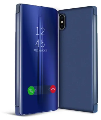 Produktbild von Handy Klapp Tasche für Apple iPhone XS Max Hülle View Flip Case Schutz Cover