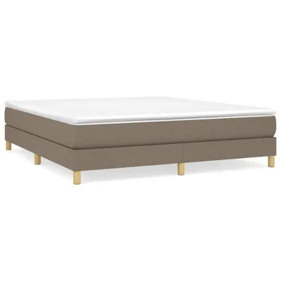 Produktbild von "im Sonderangebot"Boxspringbettgestell - CLORIS - Doppelbett - Robust und langlebig - Taupe 160x200 cm - Einfache Montage - Stoff - DEMöbel8181724