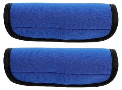 Produktbild von Gepäckgriffüberzüge aus Neopren – 2 Stück in Blau für Koffer