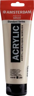 Produktbild von Amsterdam Standard Series Acrylfarbe Tube 250 ml - Titanbuff Hell 289
