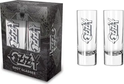 Produktbild von Ozzy Osbourne Schnapsglas-Set Ordinary Man klar Standard