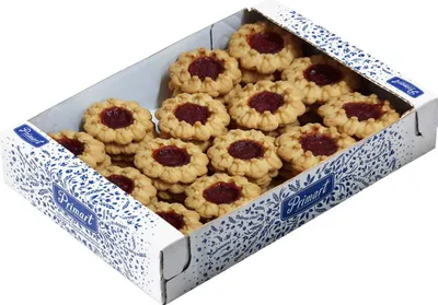 Produktbild von Primart Margolki Mürbeteiggebäck mit Füllung mit Kirschgeschmack 450 g