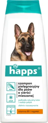 Zdjęcie produktu dla Szampon Happs dla psów o sierści mieszanej 200 ml.