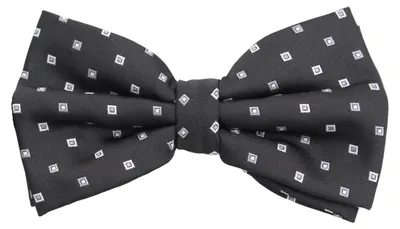 Produktbild von Fabio Farini - 1 Stück Herren Fliegen mit Punkten - Männer Querbinder Vorgebunden Bowtie Schwarz (Weiß, Grau)