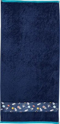 Produktbild von Erwin Müller Kinder-Handtuch Space" dunkelblau 50x100 cm"
