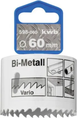 Produktbild von kwb ‎598073, Einzelbild, Bohrer, Aluminium, Kupfer, Gipskarton, Kunststoff, Stahl, Holz, Weiß, Bimetallisch, Hochgeschwindigkeitsstahl (HSS), Kobalt-Legierung Schnellstahl (HSS-Co)
