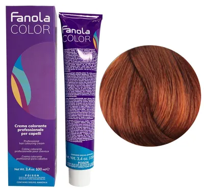 Produktbild von Fanola Colouring Cream Professionelle permanente Haarfarbe 7.43 100 ml