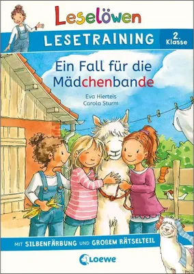 Produktbild von Leselöwen Lesetraining 2. Klasse - Ein Fall für die Mädchenbande