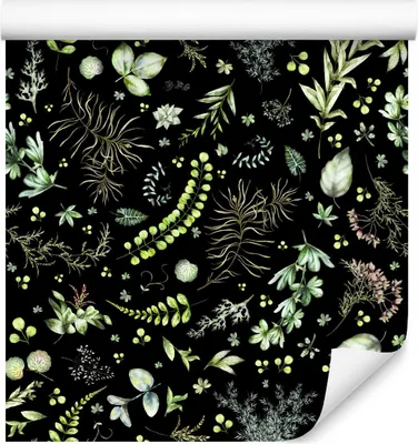 Produktbild von 10m VLIES TAPETE Rolle Wohnzimmer Natur Pflanzen Blätter Exotisch Flora XXL