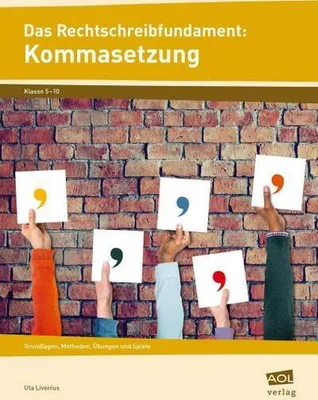 Obrázek produktu pro Das Rechtschreibfundament: Kommasetzung