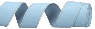 Denim-Lint 2,7 m x 4 cm, hellblau, 1 Rolle