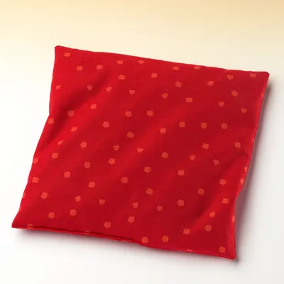 Produktbild von Kirschkern - Kissen rot mit kleinen Blümchen