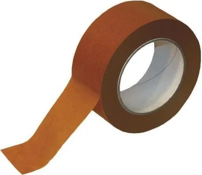 Produktbild von Hochwertiges Feinkreppband Abdeckmaterial für Präzise Malerarbeiten braun 19mm x 50m im 48er Karton