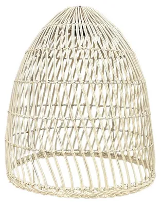 Rattan-Lampenschirm Boho, E27, 45 cm hoch