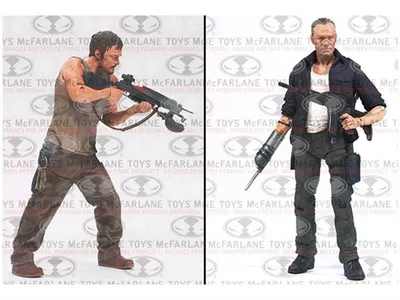 Produktbild von The Walking Dead TV Series IV Dixon Brother 2-Pack