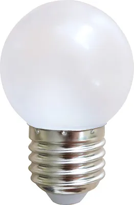 Produktbild von LED Tropfen 0,7W E27 matt warmweiß 2700K Kunststoff für Außeneinsatz